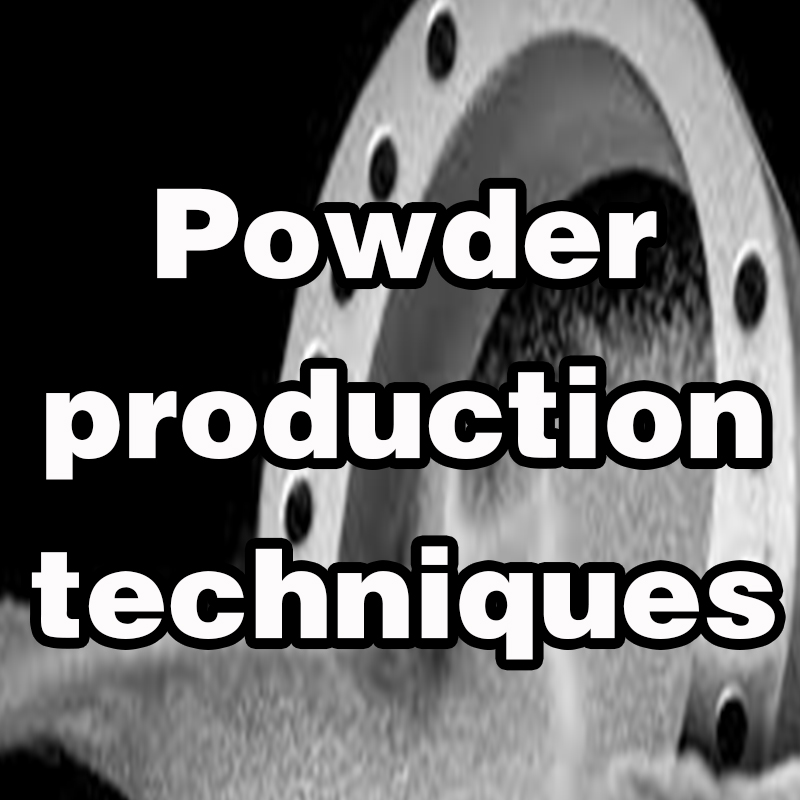 Poederproductietechnieken